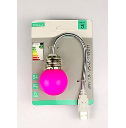 Bombilla LED USB Luz Color